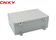 Caja de aluminio con bisagras al aire libre, caja de conexiones de la prenda impermeable de la prueba de corrosión